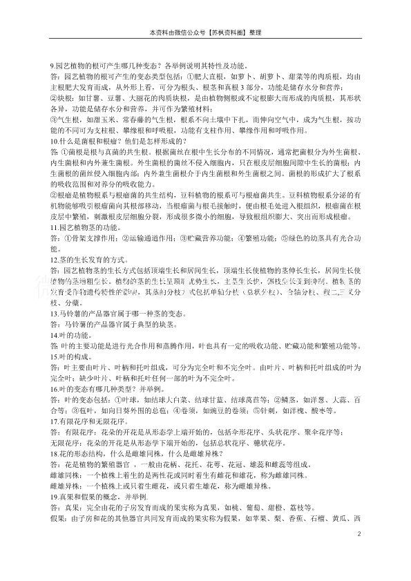 园艺学概论